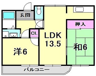 ヴァリオーゾ日野の物件間取画像